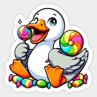 Adorable Duck Sticker